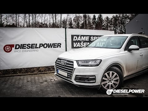 Acceleration 2017 AUDI Q7 3.0TDI 218PS to 302PS/648Nm by DIESELPOWER
