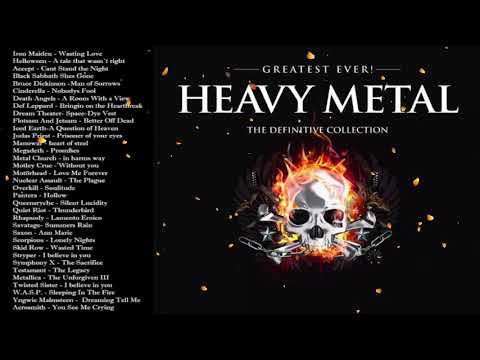 Iron Maiden , Metallica , Helloween , Black Sabbath   Classic Heavy Metal Ballads 80's 90's Playlist