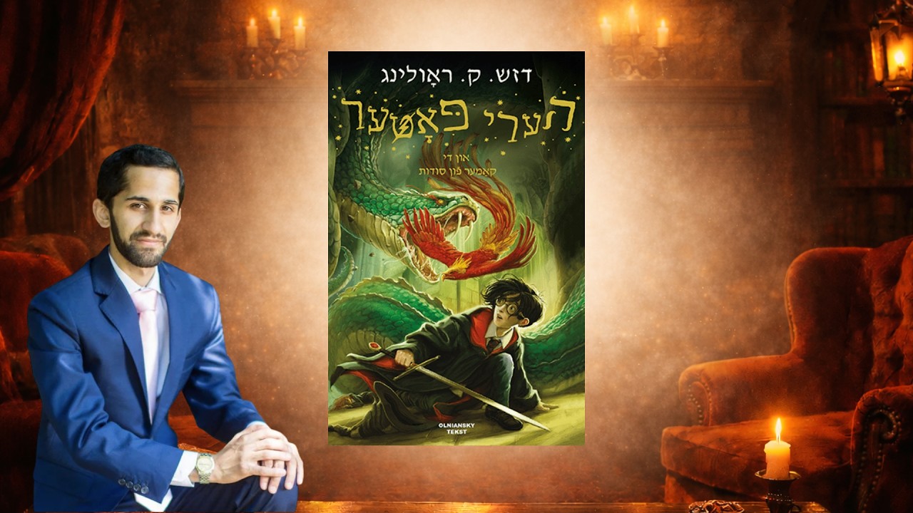 הערי פּאָטער, קאַמער פֿון סודות, קאַפּיטל 6 | Harry Potter In Yiddish! Chamber of Secrets, Chapter 6