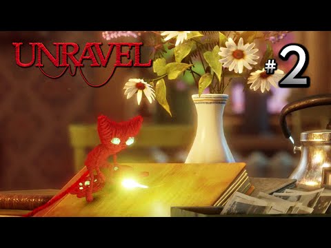 Unravel Walkthrough Gameplay Part 2 · The Sea (100% Collectibles Guide)