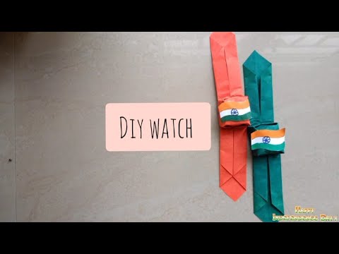 DIY Independence Day Special Watch/Dyuti's Art & Crafts