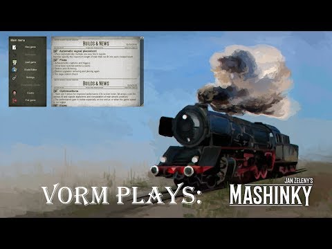 Vorm Plays / Mashinky / S01-E01 / Transport Strategy game with TRAINS!