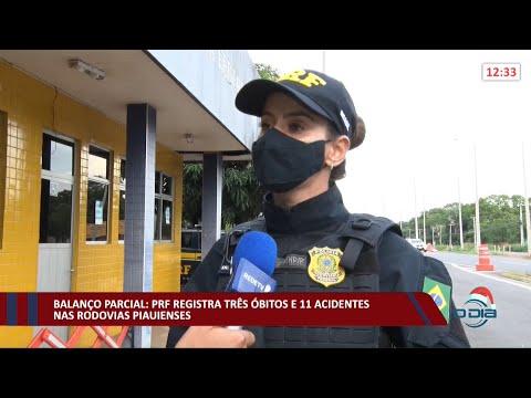 PRF registra três óbitos e 11 acidentes nas rodovias piauienses no feriado de natal 27 12 2021