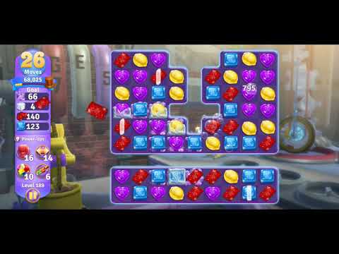Willy Wonka's World of Candy - Level 189 Complete - No Hacks / No Boosters (Android/IOS)