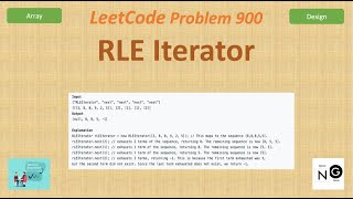 YouTube video 'RLE Iterator | LeetCode 900 | List TreeMap | Google'