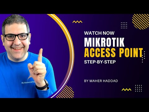 Make your MikroTik Router as an Access Point wireless router using RouterOS v7