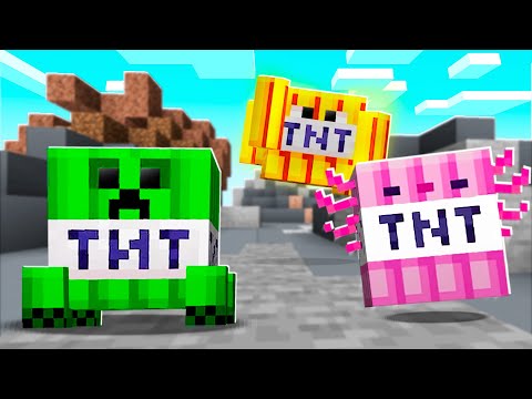 Silvio Gamer - ¡Minecraft PERO hay MOBS de TNT! 😲💥🧨 SILVIOGAMER MINECRAFT PERO