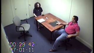 Stephen McDaniel's first interview with Macon police after Lauren Giddings' disappearance video