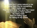 Hold Me Jesus ~ Big Daddy Weave ~ lyric video