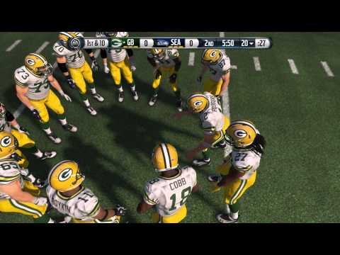 Madden NFL 15 - Green Bay Packers vs Seattle Seahawks [CPU vs CPU]