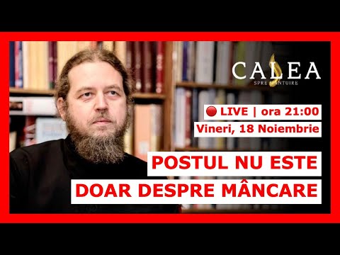 🔴 LIVE #420 - POSTUL NU ESTE DOAR DESPRE MÂNCARE || PR. RĂZVAN IONESCU