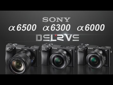 Sony a6500 vs Sony a6300 vs Sony a6000