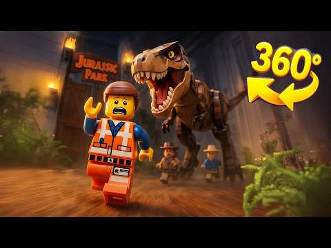 🧱 VR 360° LEGO Adventure | Virtual Reality Brick World Experience