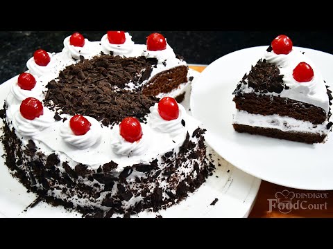 Black Forest Cake Recipe/ Black Forest Cake Without Oven
