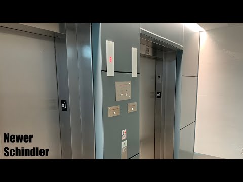 Newer Schindler 3300 Traction Elevators @ Buffalo Niagara International Airport - Buffalo, NY