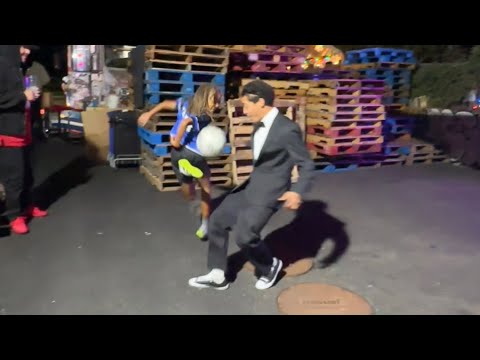 Yonex Jones takes Lil Maiking to a hardcore show