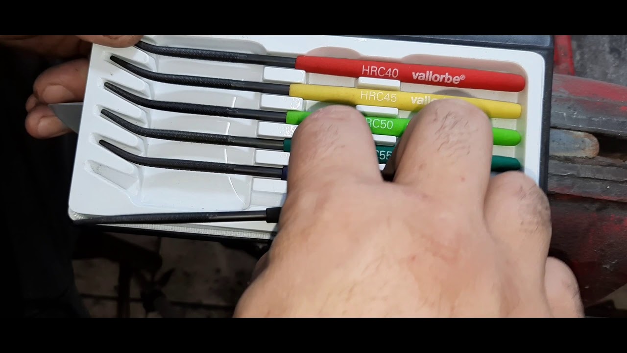 Watch Now Teste de Dureza com kit de limas!! Teste de Dureza com kit de limas!!