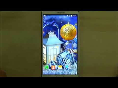 Christmas Balls Live Wallpaper Video