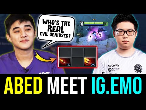 Abed TROLLS this game when He saw IG.Emo - RANDOM PICK - ONLY DAGON ITEM DOTA 2