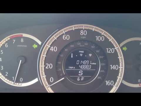 2013 Honda Accord EX V6  0 - 100mph