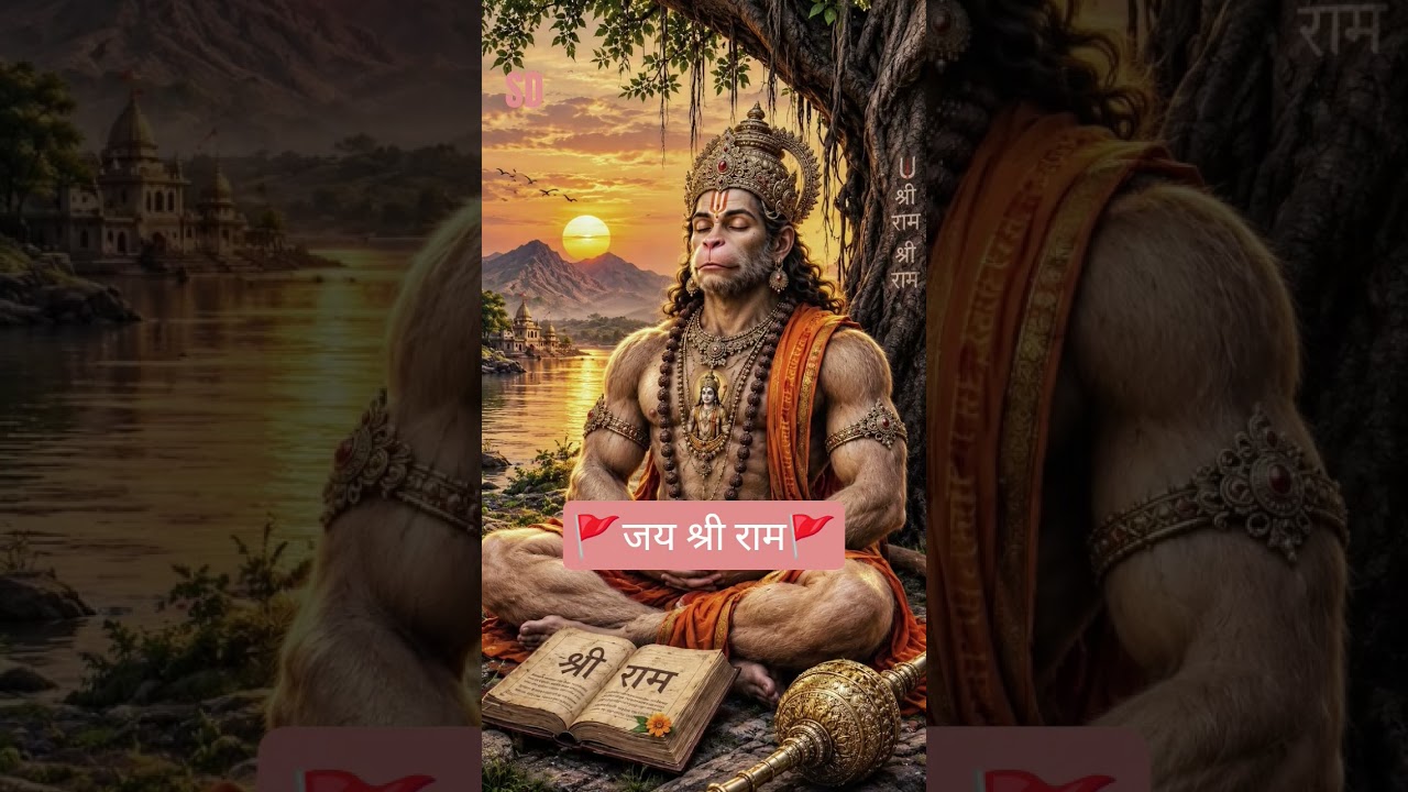 🚩एक बार बोलो जय श्री राम🙏🚩#jaishreeram #bajrangbali #hanuman #shortsfeed #viralshorts #bhaktistatus
