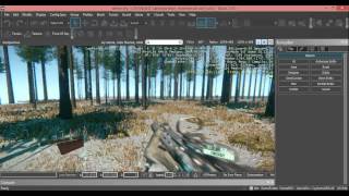 preview picture of video 'Prueba CryEngine sonidos en armas usando las animaciones del rifle SCAR'