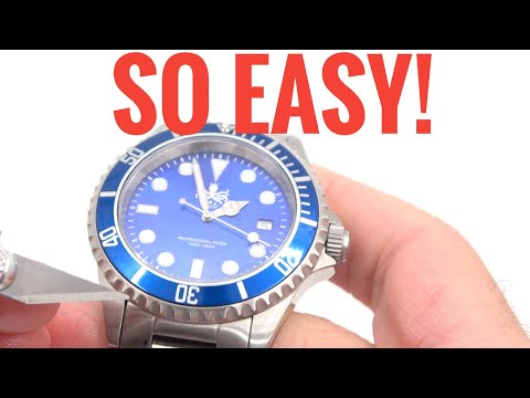 Change your Bezel insert using this Easy Method! - Watch and Learn #77