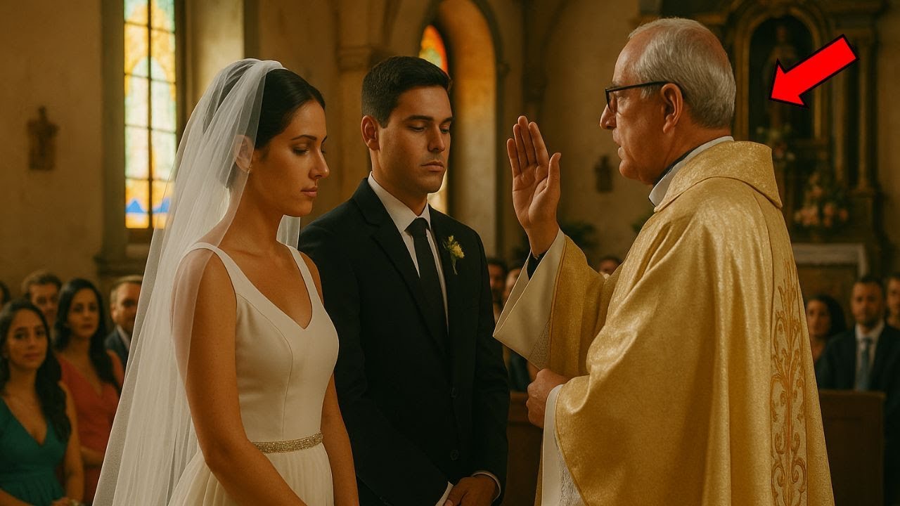 Padre misterioso percebe algo ESTRANHO sobre a noiva e interrompe o casamento, então ISSO acontece!