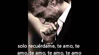 Letra de Te Amo - Sergio dalma