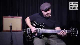 Video thumbnail for Gretsch G5622T-CB Electromatic Center Block Semi-Hollow Demo & Review by Alamo Music Center