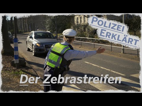 So benutzt ihr den Zebrastreifen - Polizei Bonn