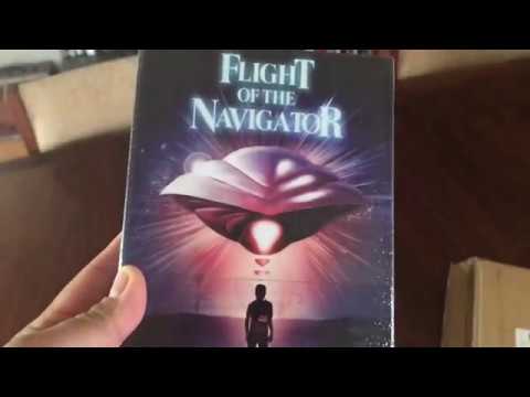 Walt Disney's FLIGHT OF THE NAVIGATOR (1986) Second Sight Limited Edition Blu-ray unboxing