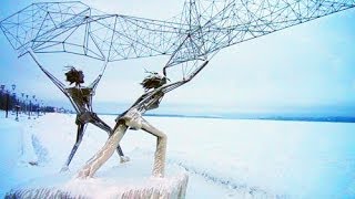 preview picture of video 'Зимний Петрозаводск. Winter in Petrozavodsk'