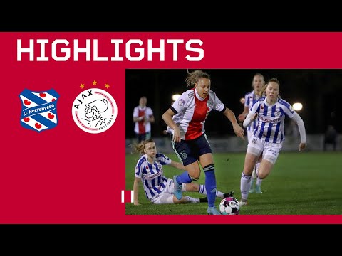 Ajax Vrouwen op schot in Friesland ⚽ | Highlights sc Heerenveen Vrouwen - Ajax Vrouwen