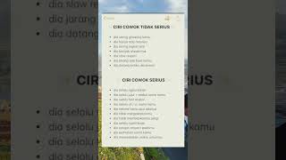 Download lagu buat kalian para cewe wajib tau ciri ciri cowok serius dan tidak serius #faktacowok #quotes#trending mp3