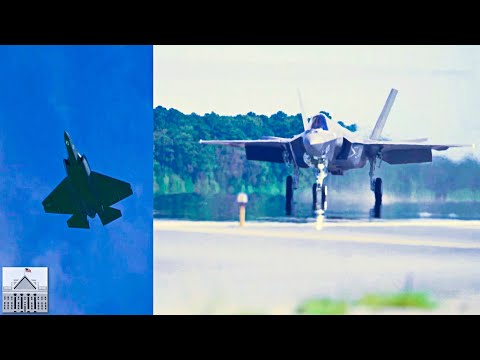 The FIRST East Coast F-35C Arrives at VMFA-251!