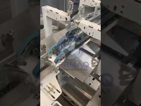 BOBST Expertfold, 80 A1,  año 2017, Suiza. Pegadora de estuches, con sistema Braile.