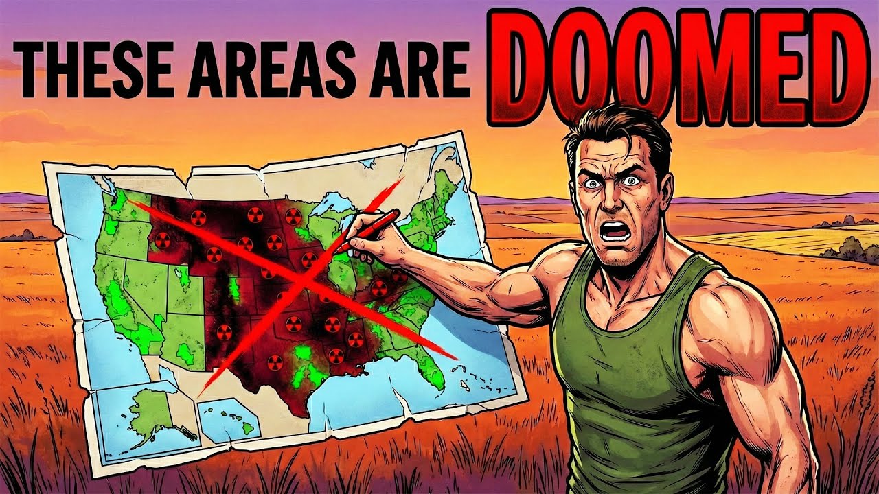 The REAL Nuclear Fallout Map: Why 99% of Preppers Will DIE !