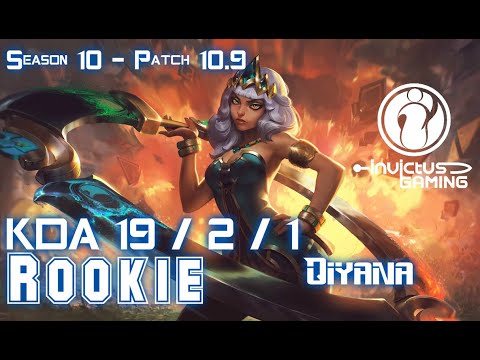 IG Rookie QIYANA vs RENEKTON Mid - Patch 10.9 KR Ranked
