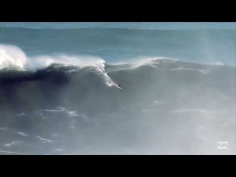 Surf:Francês bate recorde do mundo em onda gigante na Nazaré 