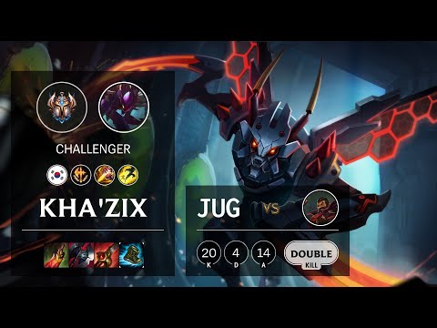 Kha'Zix Jungle vs Graves - KR Challenger Patch 10.15