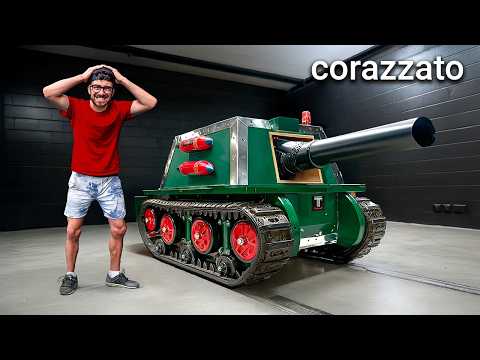 HO COSTRUITO UN MINI C4RRO ARM4TO