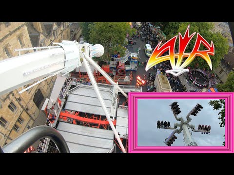 FIRST TIME ON AIR 😱💨 | Abie Danter - Air - Oxford St Giles Fair 2022 (Onride)