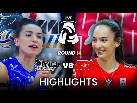 Gabi vs Melanie Parra | Conegliano vs Busto Arsizio | Highlights | Italian Volleyball League 2025