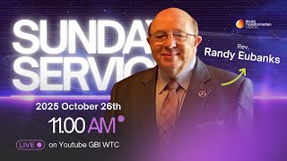 Download lagu Ibadah Minggu ONSITE | Rev. Randy Eubanks | 26 Oktober 2025 | Pkl. 11.00 WIB | GBI WTC Serpong mp3