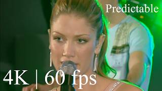 Delta Goodrem - Predictable ( Official Live Video 4K | 60 fps )