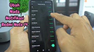 Download lagu Cara Mengubah Nada Notifikasi HP Redmi Note 14 & Redmi Note 14 Pro mp3