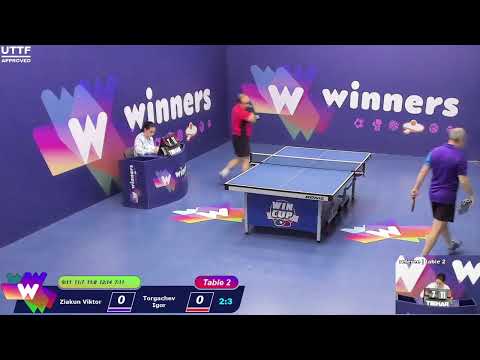 WINners CUP table 2  03.01 Ziakun Viktor - Torgachev Igor   10:00