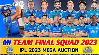 IPL 2023 Mumbai Indians (MI) Team Final Squad For IPL 2023 Season | MI All Target Players