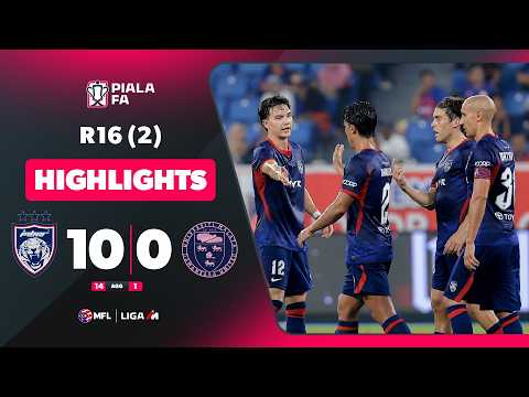 Johor Darul Ta'zim 10-0 UM-Damansara United | Highlights | Piala FA 2026-2027 | R16 (2)